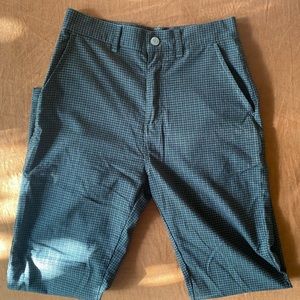 brandy melville green checkered pants